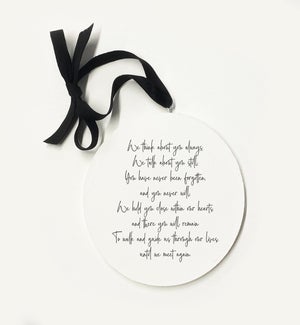 Until We Meet Again Ornament